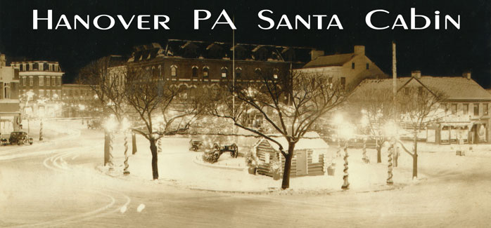 Hanover PA Santa Cabin